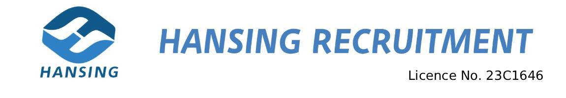 Hansing Recruitment Pte Ltd